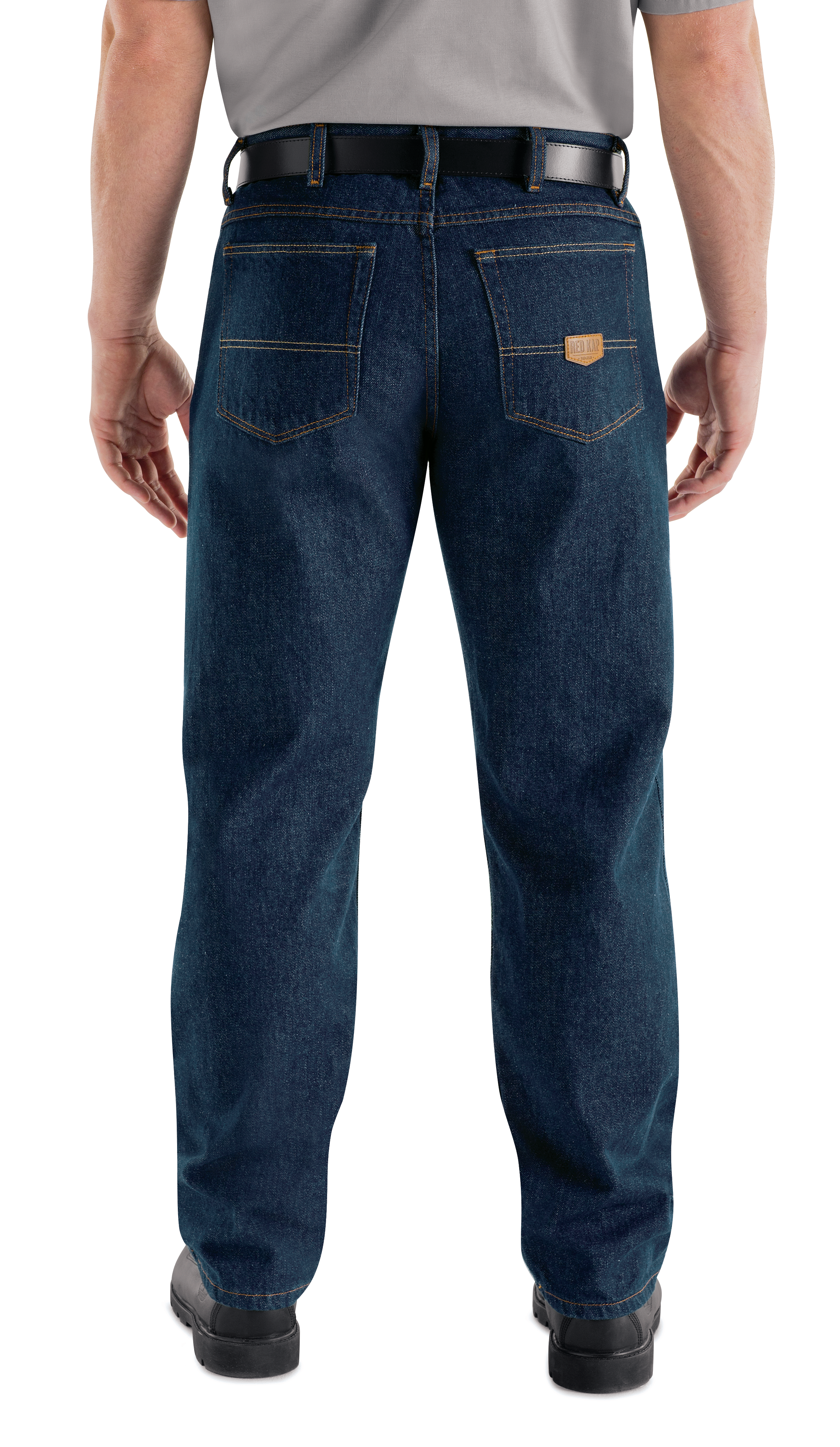 Full Blue Men's 5 Pocket Classic Relaxed Fit Jeans
